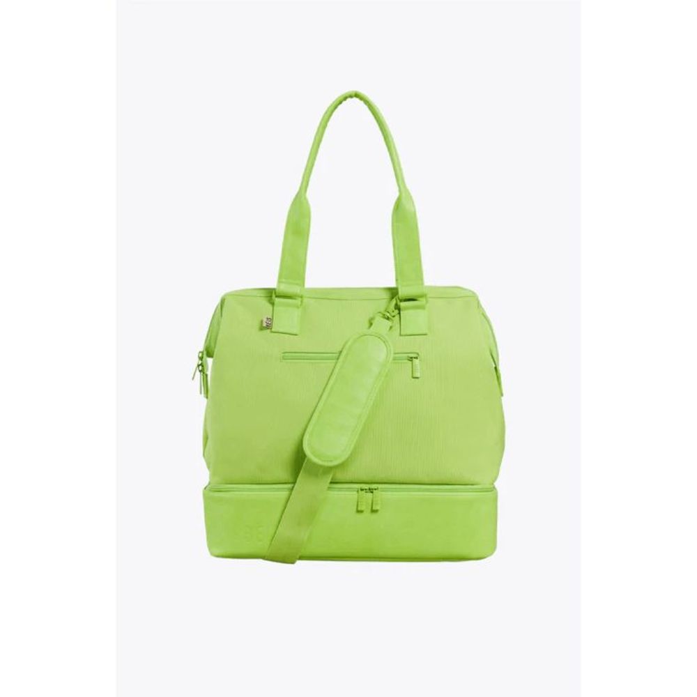 *Lightly Used* Beis Mini Weekender in GREEN CITRON